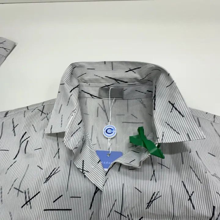 Dior Dior Striped Print Long Sleeve Shirt 0079 Size US M / EU 48-50 / 2 - 6 Thumbnail
