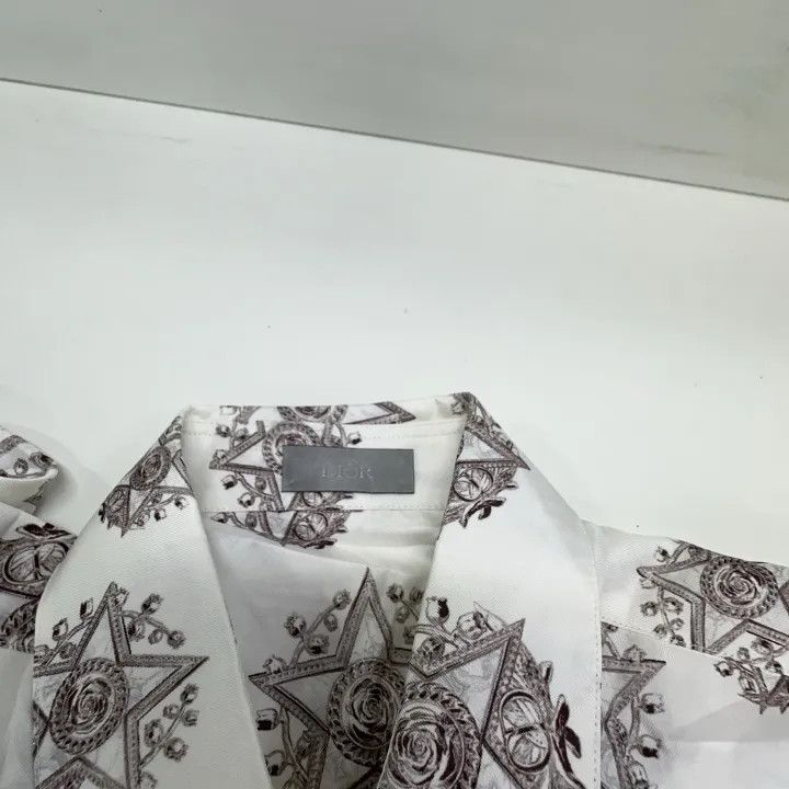 Dior Dior Printed Short Sleeve Shirt for Men 0079 Size US M / EU 48-50 / 2 - 6 Thumbnail