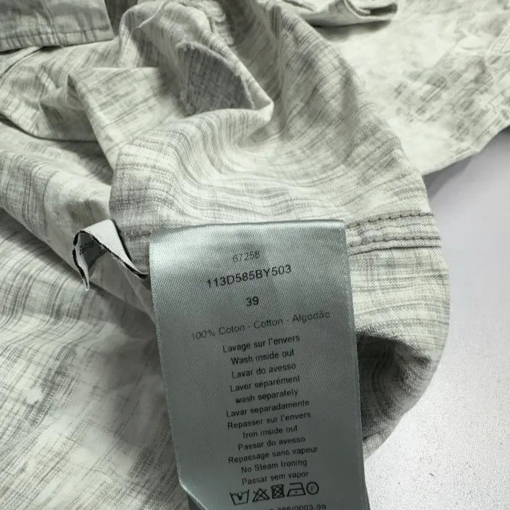 Dior Dior FW21 Oblique Loose Long Sleeve Shirt 0079 Size US M / EU 48-50 / 2 - 4 Thumbnail