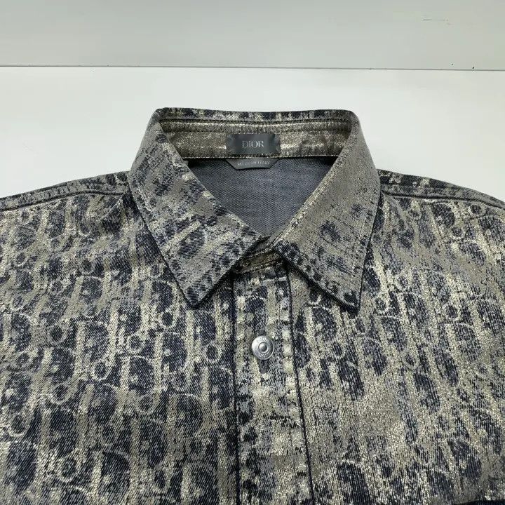 Dior Dior Vintage Logo Long Sleeve Shirt 0079 Size US M / EU 48-50 / 2 - 6 Thumbnail