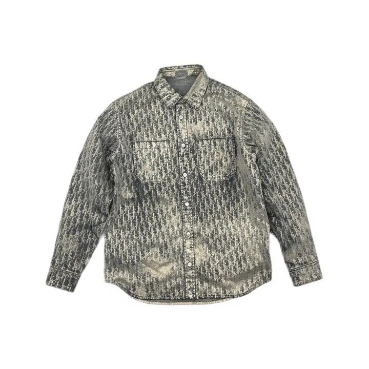 Dior Dior Vintage Logo Long Sleeve Shirt 0079 Size US M / EU 48-50 / 2 - 2 Thumbnail