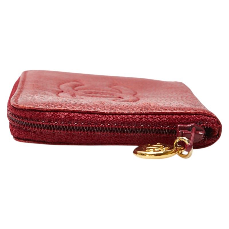 Chanel Chanel Chanel Coco Mark Caviar Coin Case Leather Coin Case DUTY FREE for USA Size ONE SIZE - 4 Thumbnail
