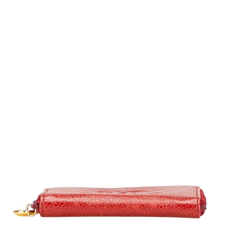 Chanel Chanel Chanel Coco Mark Caviar Coin Case Leather Coin Case DUTY FREE for USA Size ONE SIZE - 3 Thumbnail
