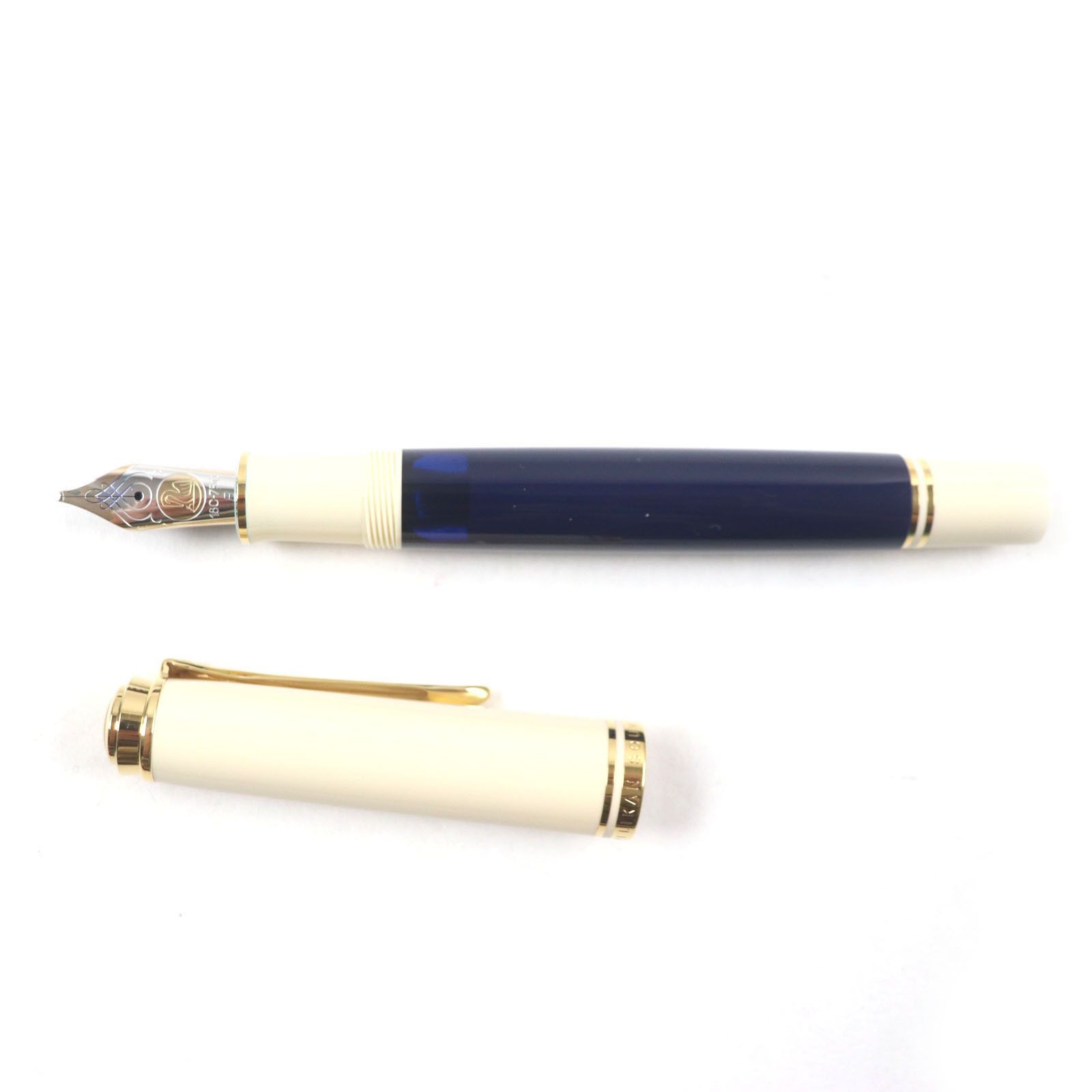 Other Other Pelikan Souveraen Au750 Fountain Pen Metal Pen M800 DUTY FREE for USA Size ONE SIZE - 3 Thumbnail