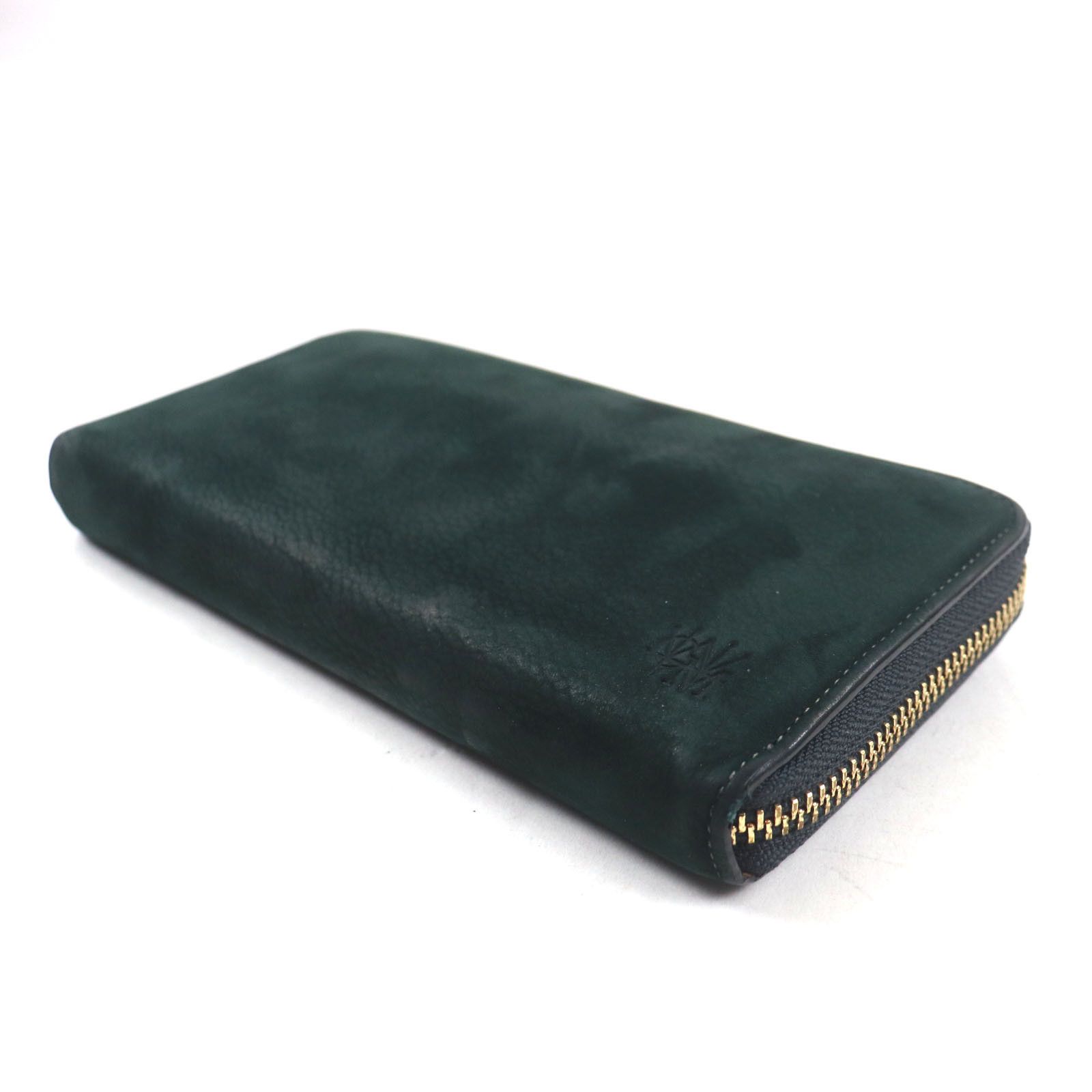 Other Other COCOMEISTER Good Old Round Zip Corner Engraved Suede Long Wallet Suede Long Wallet Size ONE SIZE - 4 Thumbnail