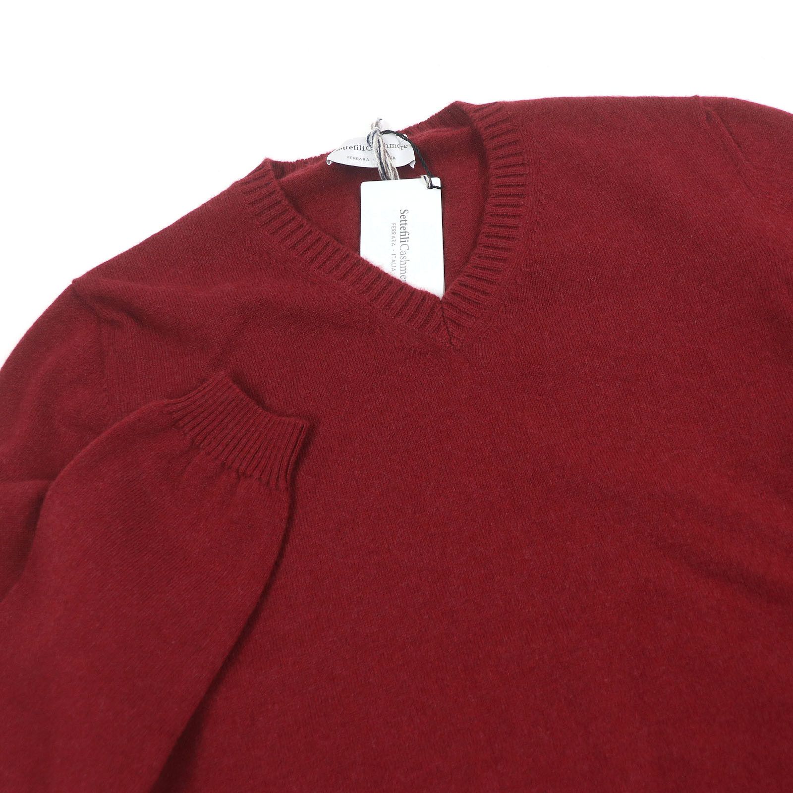 Other Other Settefili Cashmere V-neck Cashmere Knit Sweater Others Tops Size ONE SIZE - 2 Thumbnail