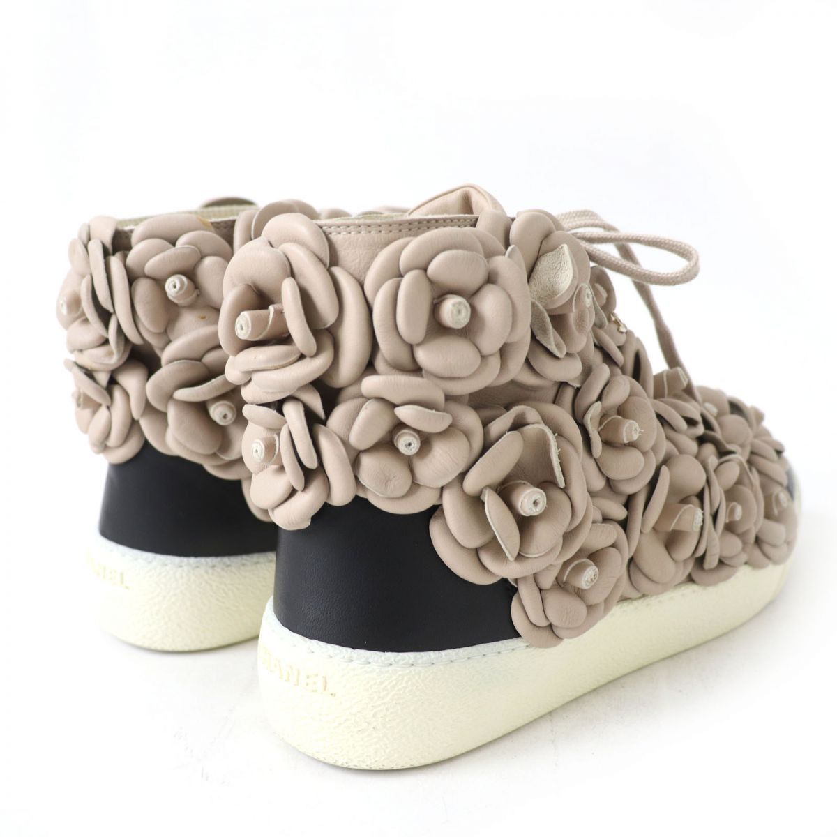Chanel Chanel Chanel G29046 Leather Sneakers Leather Shoes G29046 DUTY FREE for USA Size ONE SIZE - 3 Thumbnail