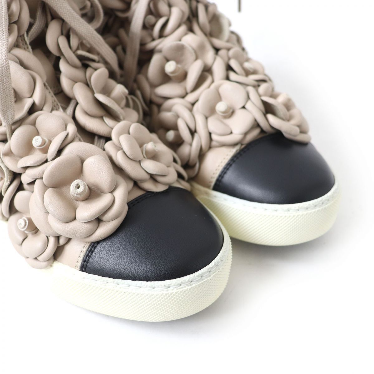 Chanel Chanel Chanel G29046 Leather Sneakers Leather Shoes G29046 DUTY FREE for USA Size ONE SIZE - 8 Thumbnail