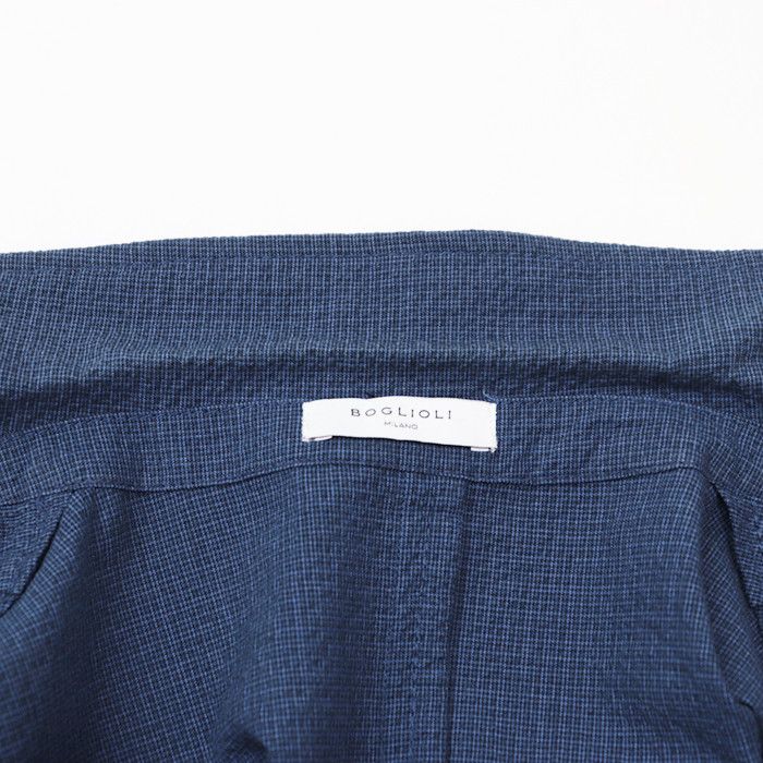 Other Other Boglioli 2B Seersucker Cotton Blend Jacket Cotton Outerwear OG0008 DUTY FREE for USA Size ONE SIZE - 8 Thumbnail