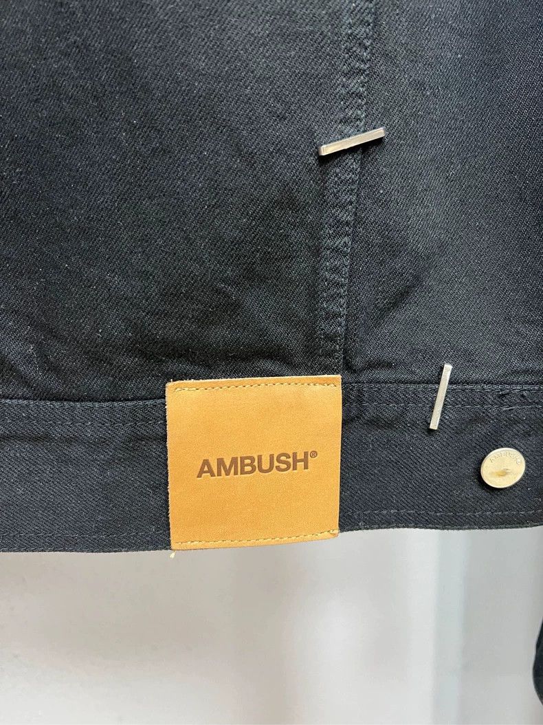 Ambush Design Ambush Denim Jacket with Pin Decoration Size US S / EU 44-46 / 1 - 4 Thumbnail