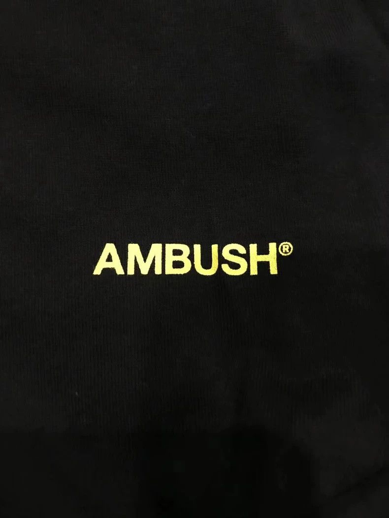 Ambush Design Ambush Short Sleeve Black T-Shirt-yf Size US S / EU 44-46 / 1 - 4 Thumbnail