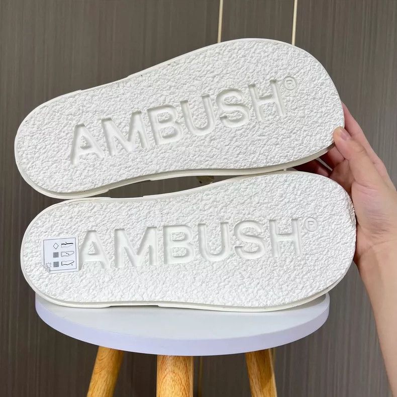 Ambush Design Ambush White Rubber Chef Shoes Size 42 Size US 9 / EU 42 - 6 Thumbnail