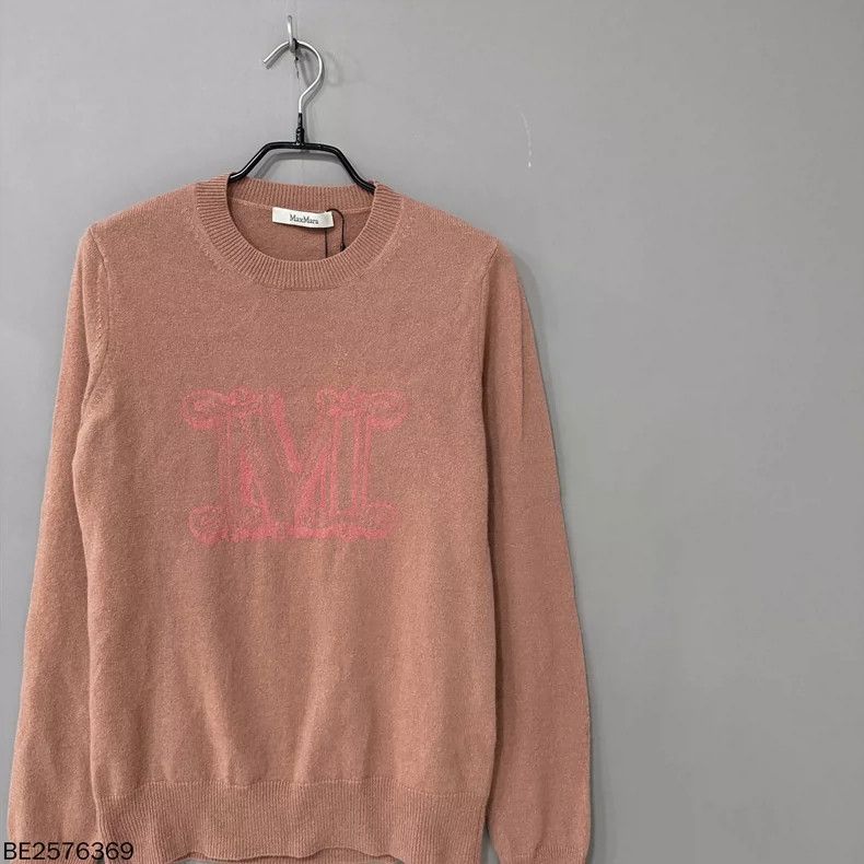 Max Mara MaxMara Loose Cashmere Sweater in Pink Size US S / EU 44-46 / 1 - 2 Thumbnail