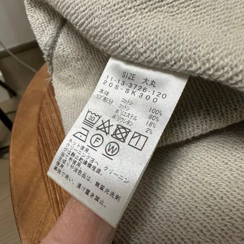 Beams Japan BEAMS SSZ Round Neck Sweatshirt in Gray Size US M / EU 48-50 / 2 - 6 Thumbnail