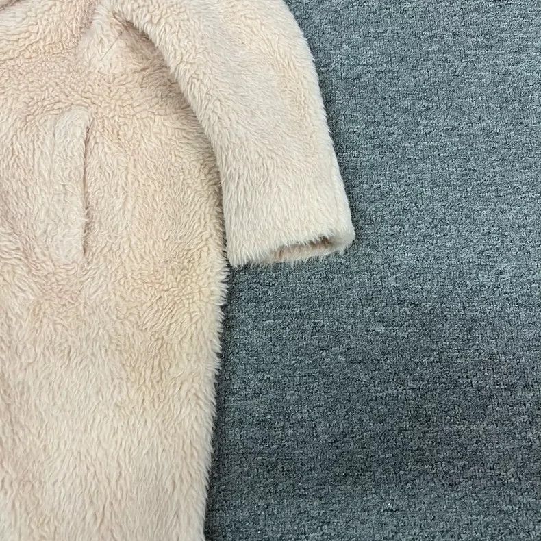 Max Mara Maxmara Pink Teddy Bear Fur Coat Size XS / US 0-2 / IT 36-38 - 3 Thumbnail