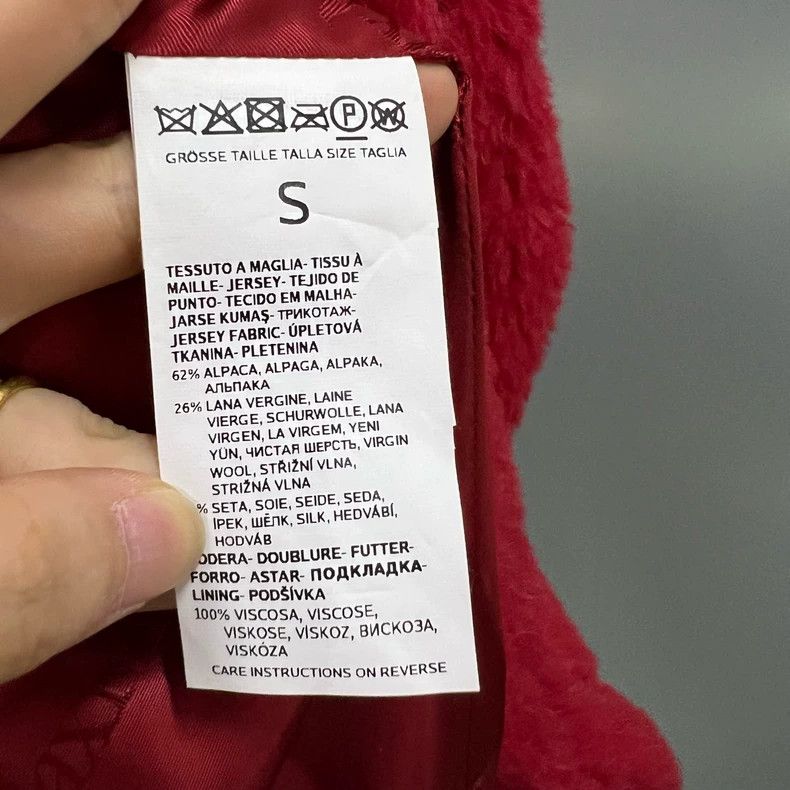 Max Mara MaxMara Red Teddy Bear Coat Size S Size S / US 4 / IT 40 - 3 Thumbnail