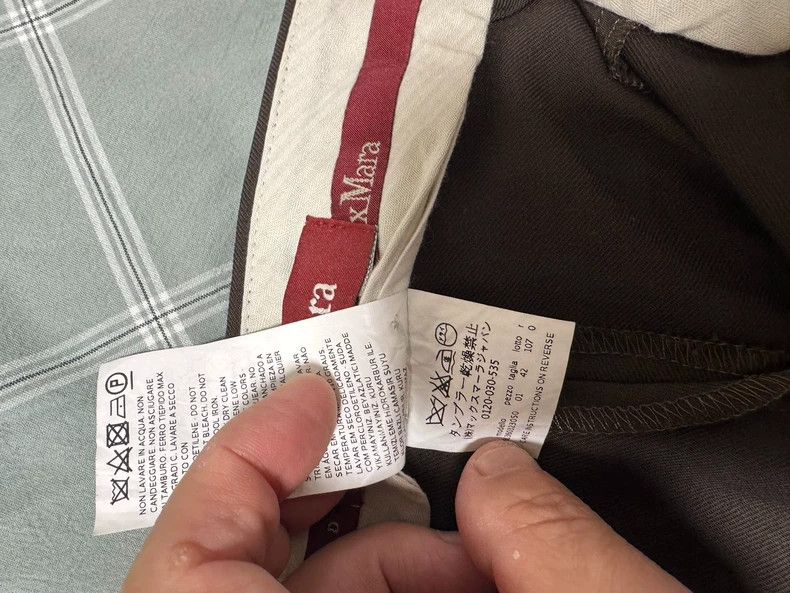 Max Mara MaxMara Wool Women's Pants Size 42 Size US 42 / EU 58 - 5 Thumbnail