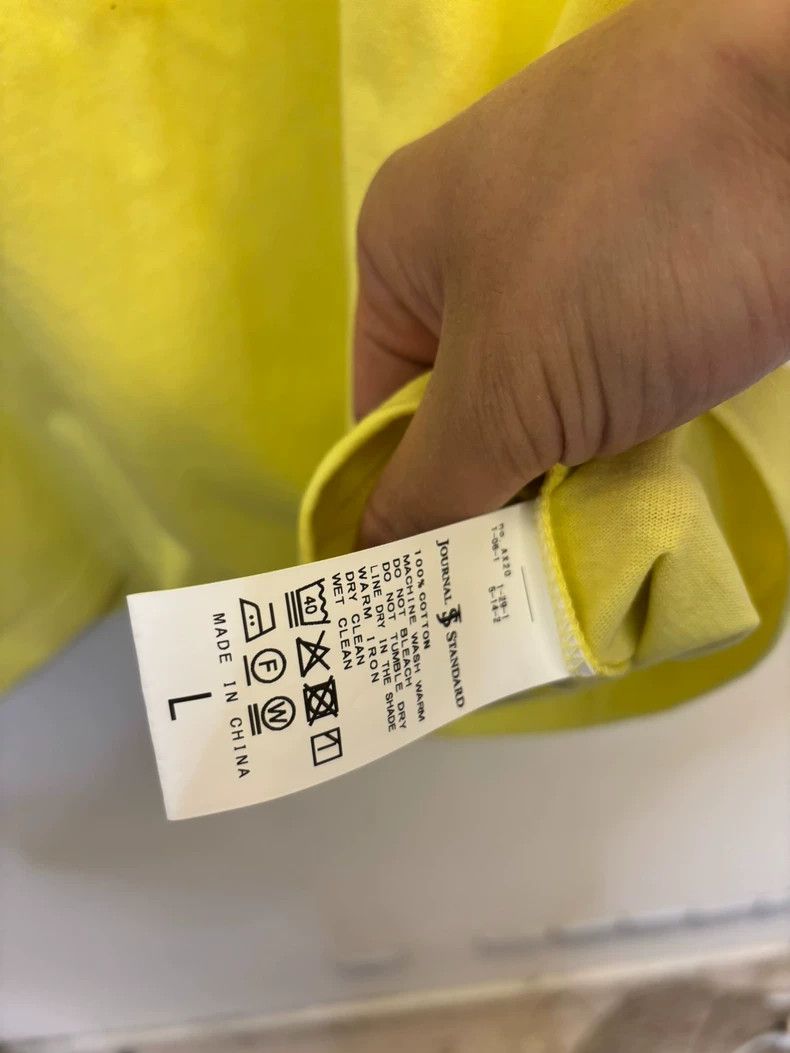Beams Japan Short Wide Tee in Bright Yellow Size US L / EU 52-54 / 3 - 8 Thumbnail