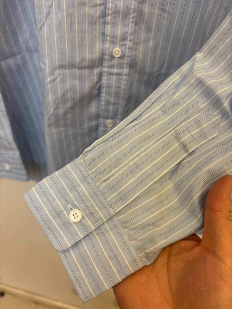 Beams Japan Striped Functional Long Sleeve Shirt Size US L / EU 52-54 / 3 - 7 Thumbnail