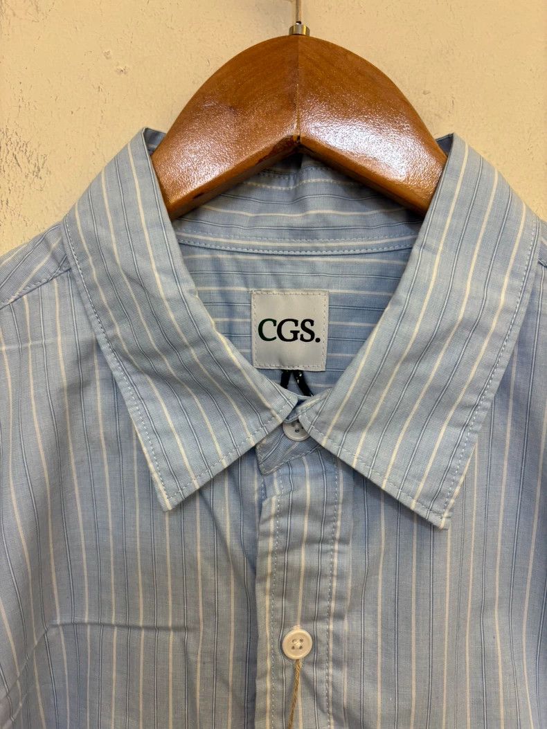 Beams Japan Striped Functional Long Sleeve Shirt Size US L / EU 52-54 / 3 - 2 Thumbnail