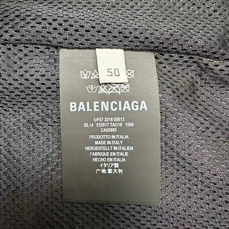 Balenciaga Balenciaga Embroidered Half-Zip Jacket Size US L / EU 52-54 / 3 - 4 Thumbnail
