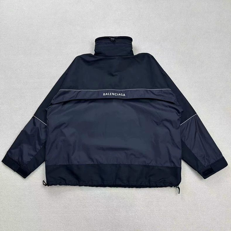 Balenciaga Balenciaga Embroidered Half-Zip Jacket Size US L / EU 52-54 / 3 - 2 Thumbnail