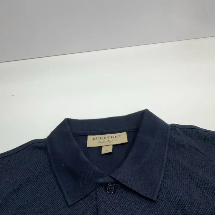 Burberry Burberry Embroidered Logo Short Sleeve Polo Shirt Size US M / EU 48-50 / 2 - 13 Thumbnail