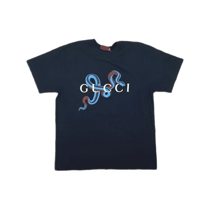 Gucci Gucci Men's Animal Print Cotton Tee Size US S / EU 44-46 / 1 - 2 Thumbnail