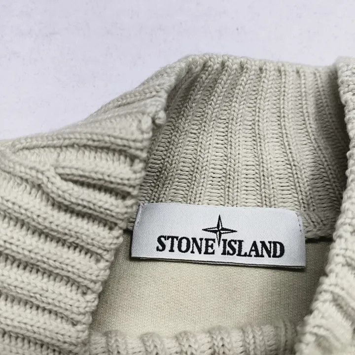 Stone Island Stone Island Cream Long Sleeve Sweater Size US M / EU 48-50 / 2 - 4 Thumbnail
