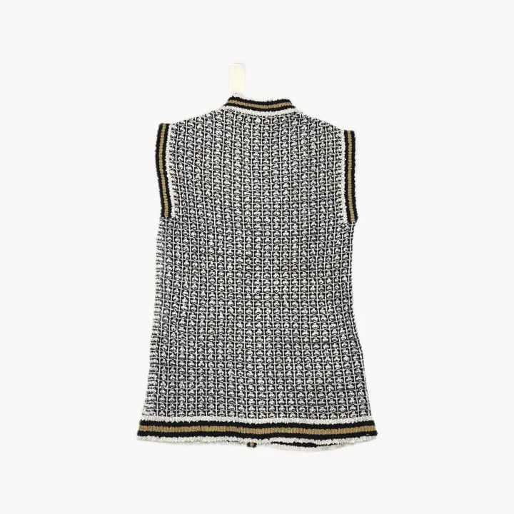 Gucci GUCCI V-Neck Sleeveless Knit Top Size M / US 6-8 / IT 42-44 - 3 Thumbnail