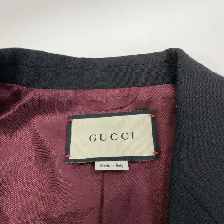 Gucci Gucci SS23 Black Casual Single Button Blazer Size M / US 6-8 / IT 42-44 - 7 Thumbnail