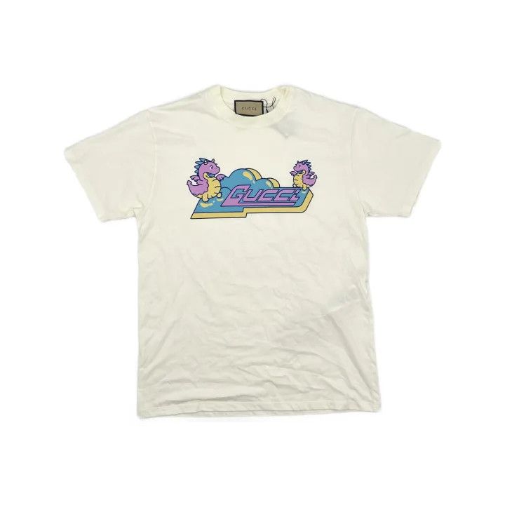 Gucci GUCCI Cartoon Print Short Sleeve T-Shirt Size M / US 6-8 / IT 42-44 - 2 Thumbnail
