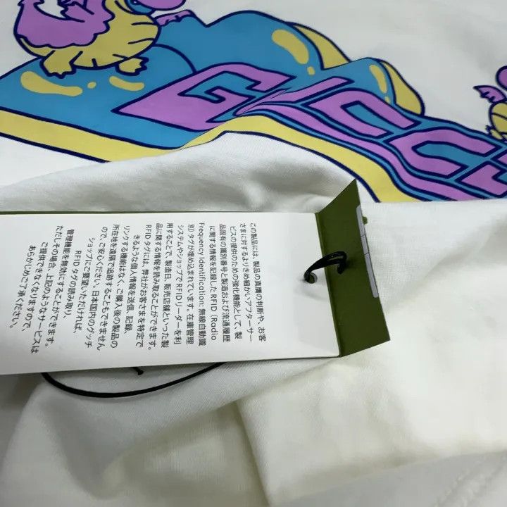 Gucci GUCCI Cartoon Print Short Sleeve T-Shirt Size M / US 6-8 / IT 42-44 - 7 Thumbnail