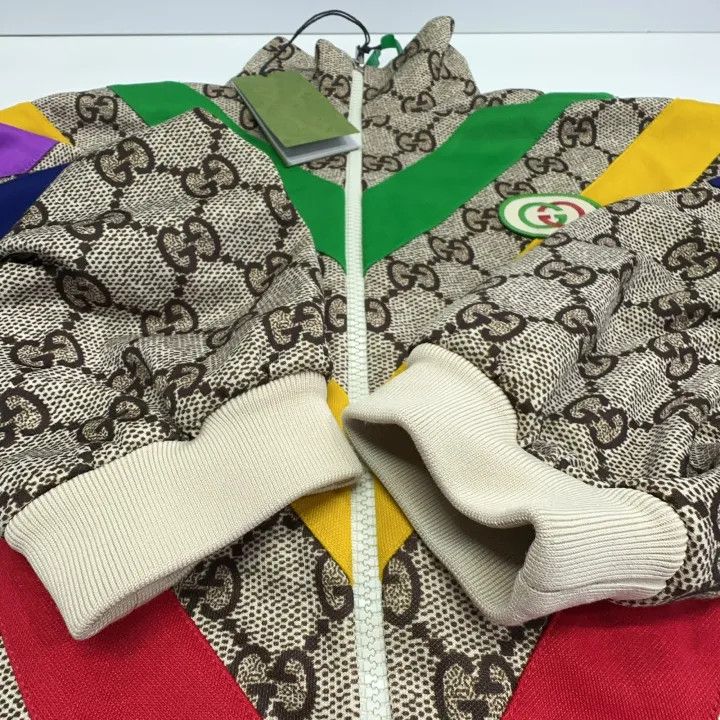 Gucci Gucci Colorful Stripe Logo Jacket for Women Size S / US 4 / IT 40 - 10 Thumbnail