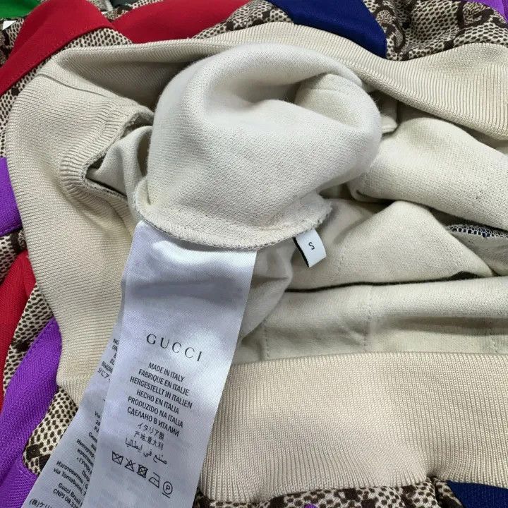Gucci Gucci Colorful Stripe Logo Jacket for Women Size S / US 4 / IT 40 - 7 Thumbnail