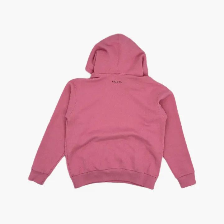 Gucci Gucci Pink Floral Hoodie for Women Size XS / US 0-2 / IT 36-38 - 3 Thumbnail