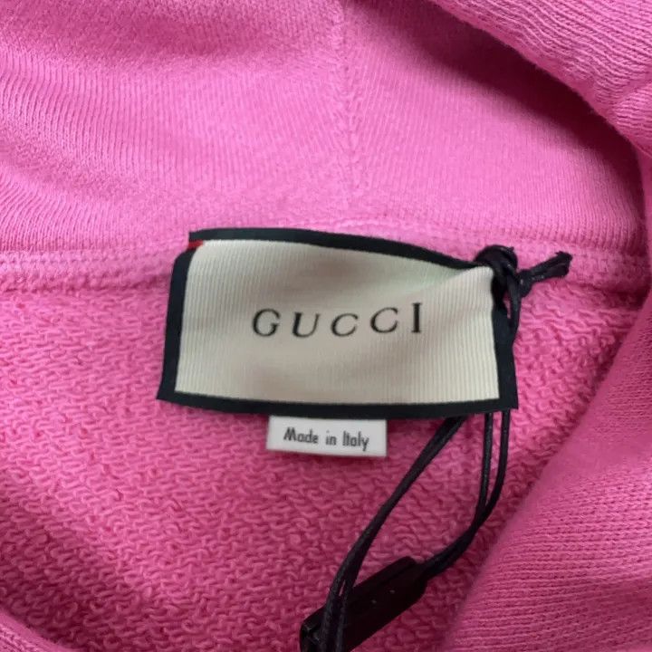 Gucci Gucci Pink Floral Hoodie for Women Size XS / US 0-2 / IT 36-38 - 6 Thumbnail