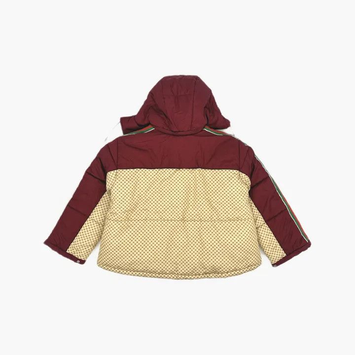 Gucci Gucci Red Hooded Nylon Jacket for Women Size S / US 4 / IT 40 - 3 Thumbnail