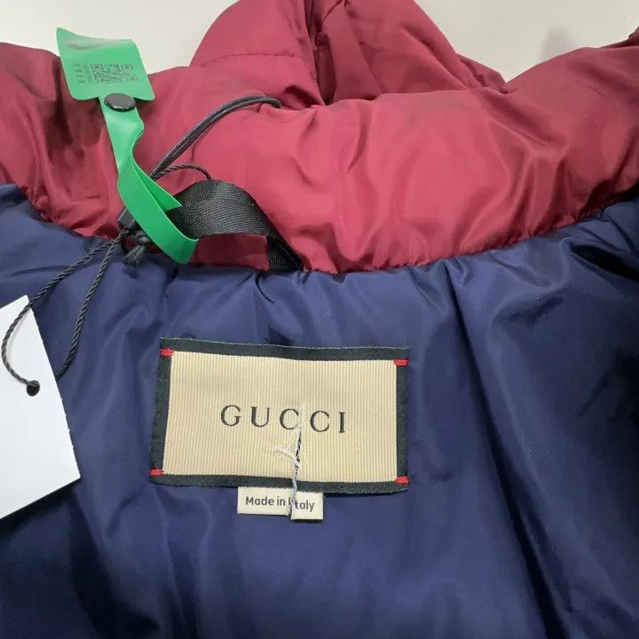 Gucci Gucci Red Hooded Nylon Jacket for Women Size S / US 4 / IT 40 - 4 Thumbnail