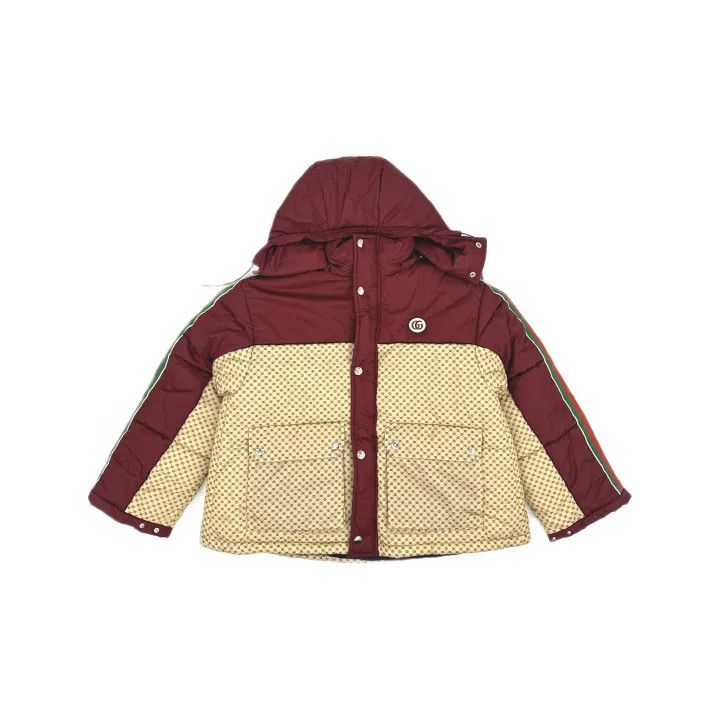 Gucci Gucci Red Hooded Nylon Jacket for Women Size S / US 4 / IT 40 - 2 Thumbnail