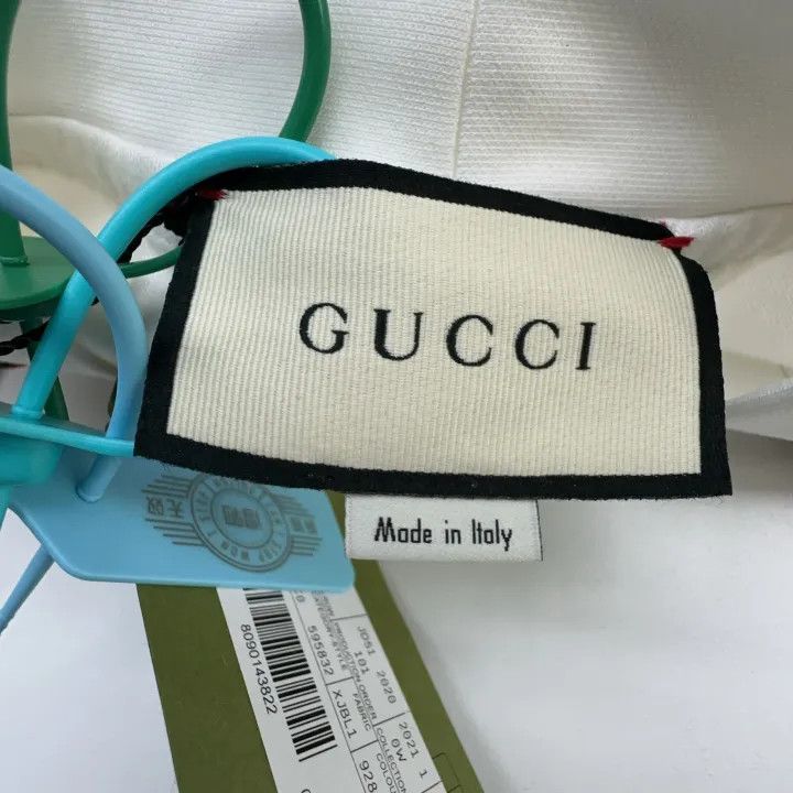 Gucci Gucci White Embroidered Knitted Cardigan for Women Size XS / US 0-2 / IT 36-38 - 4 Thumbnail