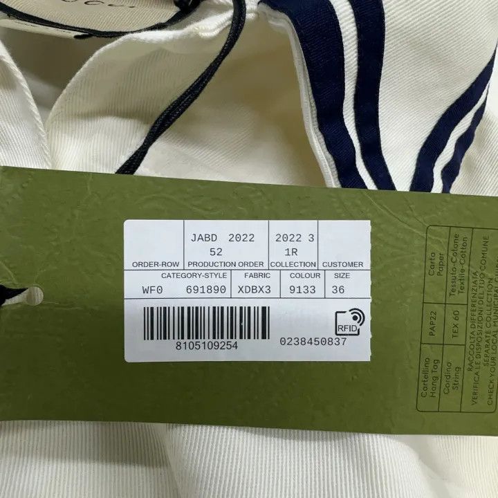 Gucci Gucci Striped Short Sleeve Casual Dress Size S / US 4 / IT 40 - 6 Thumbnail