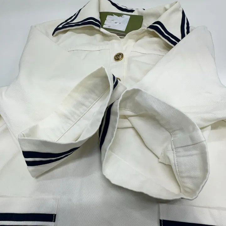 Gucci Gucci Striped Short Sleeve Casual Dress Size S / US 4 / IT 40 - 16 Thumbnail