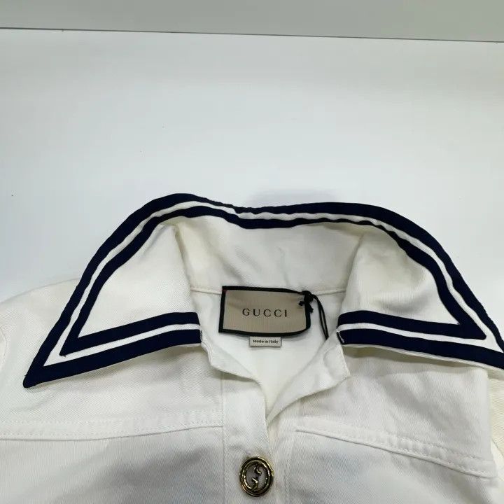 Gucci Gucci Striped Short Sleeve Casual Dress Size S / US 4 / IT 40 - 8 Thumbnail