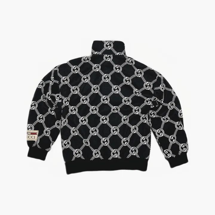 Gucci Gucci SS22 Vintage Pattern Zip Jacket for Women Size S / US 4 / IT 40 - 3 Thumbnail