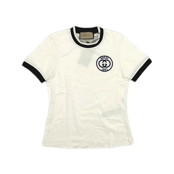 Gucci Gucci Embroidered Round Neck T-Shirt for Women Size XS / US 0-2 / IT 36-38 - 2 Thumbnail