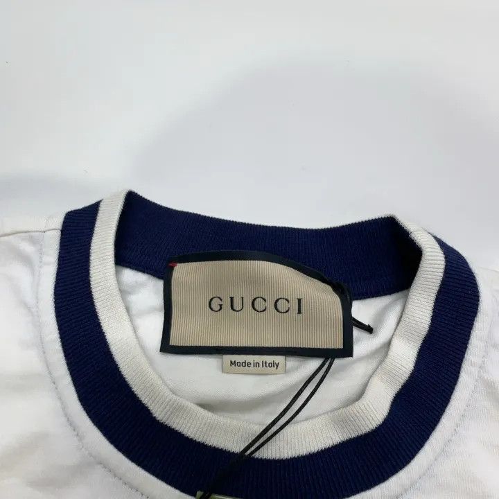 Gucci Gucci Embroidered Round Neck T-Shirt for Women Size XS / US 0-2 / IT 36-38 - 7 Thumbnail