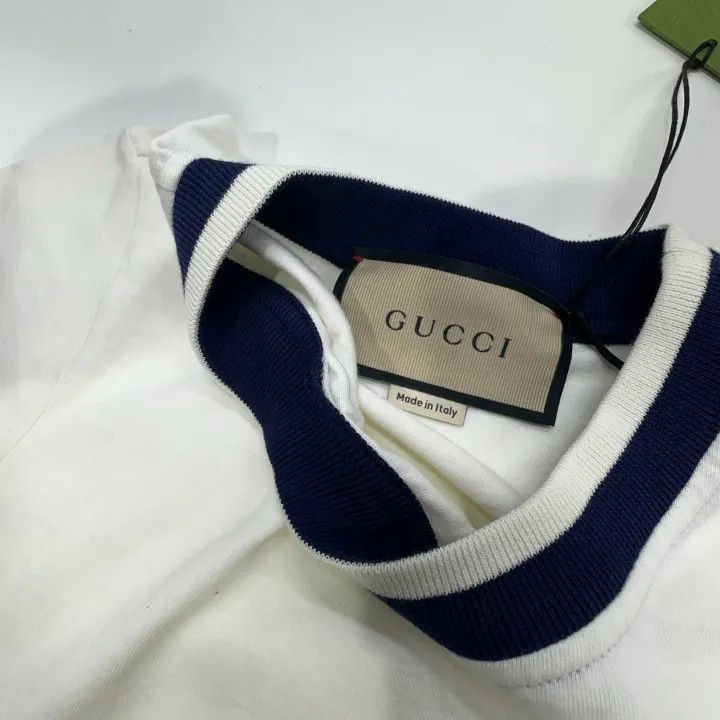 Gucci Gucci Embroidered Round Neck T-Shirt for Women Size XS / US 0-2 / IT 36-38 - 8 Thumbnail