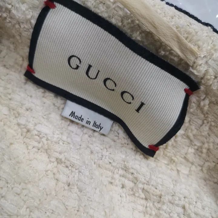 Gucci Gucci Colorblock Tweed Jacket for Women Size XS / US 0-2 / IT 36-38 - 3 Thumbnail