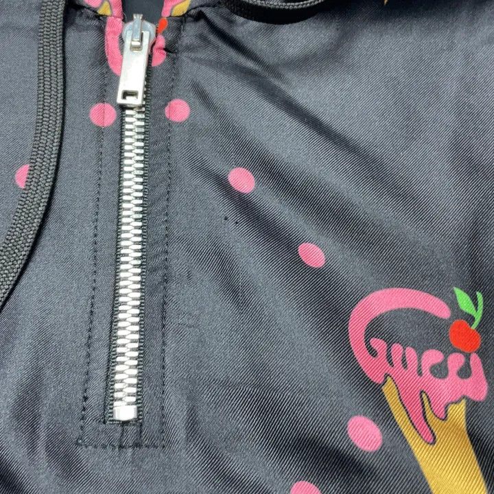 Gucci Gucci Ice Cream Print Cropped Jacket Size M / US 6-8 / IT 42-44 - 9 Thumbnail